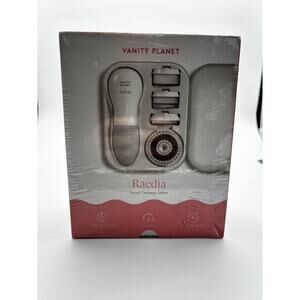 Vanity Planet Raedia Face and Body Cleansing System With Attachments NEW/SEALED
